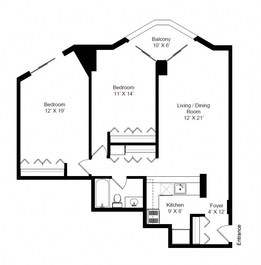 2 Bedroom